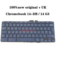 100 New UK laptop keyboard For HP Chromebook 14-DB 14 G5 NSK-XL4SQ L46013-031