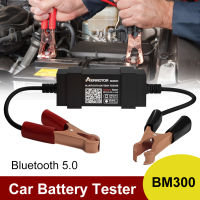 BM300ทดสอบแบตเตอรี่รถยนต์ไร้สายบลูทูธ4.0 12โวลต์แบตเตอรี่รถยนต์การทดสอบชาร์จ Cranking ทดสอบเครื่องมือวิเคราะห์สำหรับ Android IOS