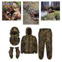 WBStar Ghillie ชุดสูทลายพรางสำหรับผู้ชายชุดล่าไก่งวงกลางแจ้ง