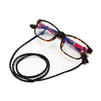 Leather Rope Sunglasses Chain Chic Thick Twist Eyewear Braid Glasses Lanyard Strap Necklace Non-Slip Eyeglass Accessories