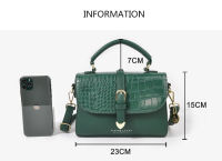 Seagloca High Quality PU Leather Shoulder Crossbody Bag and Handbag Simple Design Korean Style