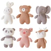 Plush Animals Cute Rabbit Bear Plush Small Animals Stuffed Doll For Kids Birthday Carnival Doll Toy Gift For Classroom Prizes richly