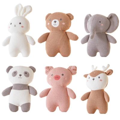 Stuffed Animal Pig Rabbit Bear Plush Soft Dolls Toys For Zoo Animal Stuffed Gifts For Goodie Bag Filler charitable