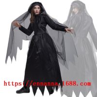 ㍿₪☜ Halloween new horror female ghost bride dark series vampire witch cosplay costume wholesale