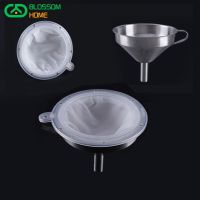 Good Quanlity 304 Stainless Steel Funnel120 200 300 400 450 Mesh Nylon Filter Milk Traditional Chinese Medicine Oil White Wine