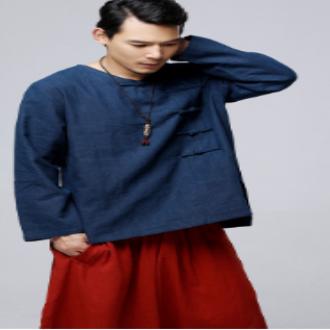 22-ฤดูใบไม้ผลิใหม่ผ้าฝ้ายลินินเสื้อผ้าผู้ชายหัวเข็มขัดสไตล์จีนเสื้อผู้ชาย-ramie-เสื้อยืดเสื้อผ้าผู้ชายสไตล์จีน