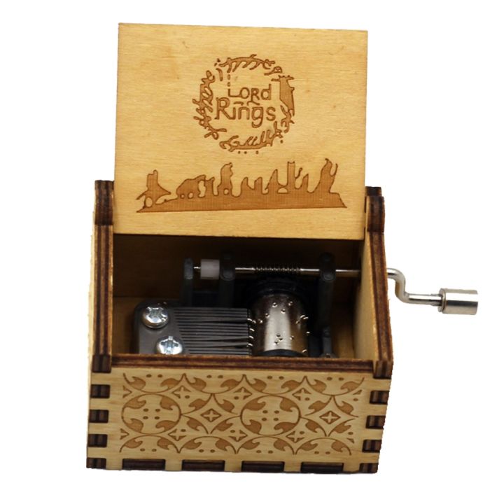 Neverland Gift for Anime Fans, The Promised Neverland Wooden Hank Crank  Music Box