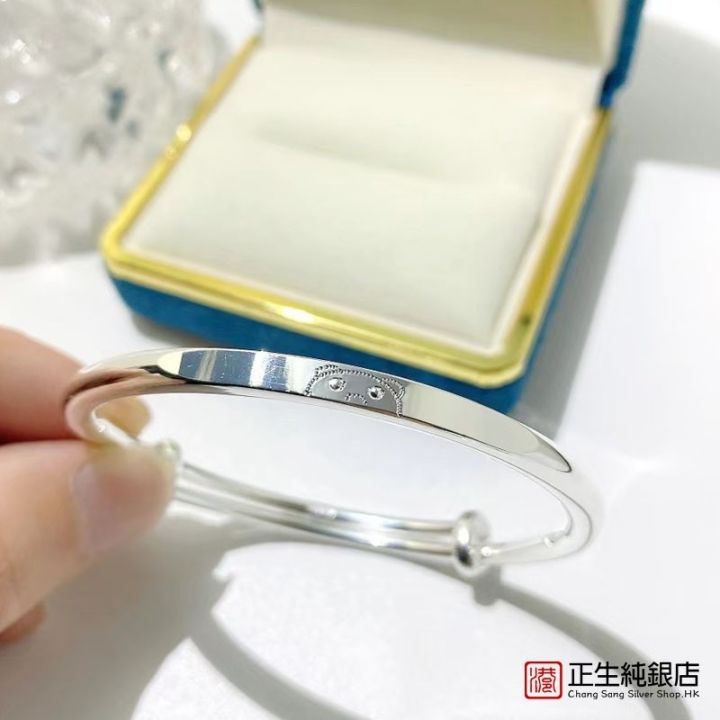 hong-kong-zhengsheng-newsterlingbraceletfootbaby-adultsilver-braceletsilver-bracelet