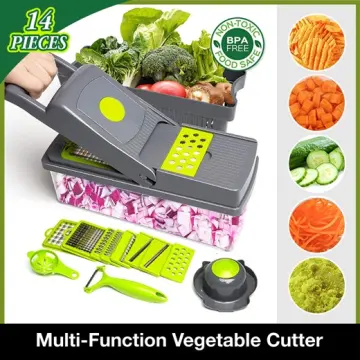 8in1 Vegetable Cutter Multifunctional Mandoline Slicer Fruit Potato Carrot