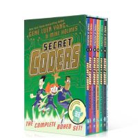 พร้อมส่ง Secret Coders 6 เล่ม หนังสือการ์ตูนภาษาอังกฤษปกอ่อนเรียนรู้เรื่อง Coding