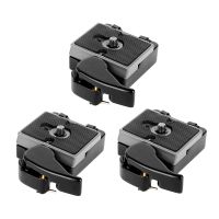 3X Black Camera 323 Quick Release Plate with Special Adapter (200PL-14) for Manfrotto 323 Tripod Monopod(New Version)