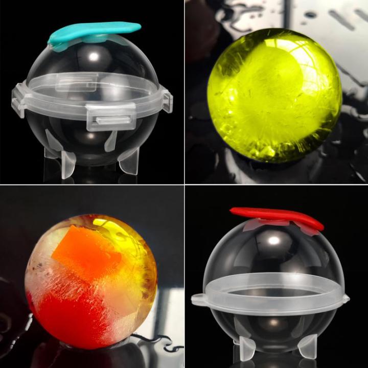 แม่พิมพ์น้ำแข็งขนาดใหญ่-ice-ball-maker-กล่องน้ำแข็งสำหรับ-ice-shape-ค็อกเทลใช้ทรงกลมรอบ-ball-diy-home-bar-party-jelly-ice-ball-maker-เครื่องมือ