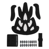 【LZ】❁  Bicicleta universal selada proteção de substituição esponja almofada capacete kit estofamento interno com inseto net espuma almofadas conjunto