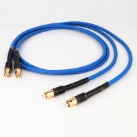 Yter Clear Light Interconnect Cable for CD Play AMP Audio RCA Cable with Gold Plated RCA Jack