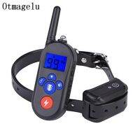 2018 New Style Electronic Dog Training Collars With LCD Blue Screen Display Rechargeable 100 Levels Pet Electronic Dog Collars