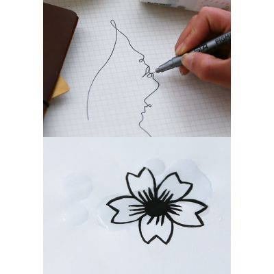Winzige Micron Pen Watercolour Sketch Pen Marker Drawing Fine Line Paint Black Writing Supplies Stationery