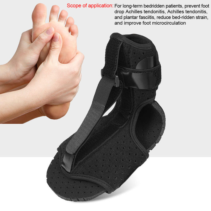 nansouf-เฝือกดามเท้าปรับได้สำหรับแก้อาการปวดฝ่าเท้าสำหรับแก้อาการปวดในเวลากลางคืน