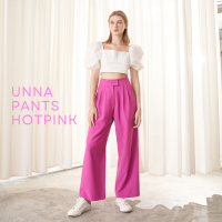 SISMANIA Unna Pants XS-XL กางเกงขายาวเอวสูง ทรงเหมาะกับคนมีสะโพกและต้นขา