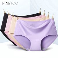 FINETOO กางเกงชั้นใน สีพื้น สำหรับผู้หญิง