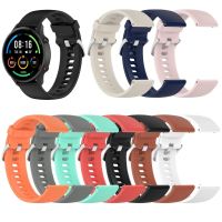 Color Sports Edition Strap Quick Release Silicone Band For Xiaomi MI Watch 22MM Grid Replacement Bracelet Pattern Watchbands Smartwatches