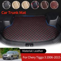 สำหรับ Chery Tiggo 3 DR EVO5 J11 2006 ~ 2015หนังการเดินเรือท้ายรถถาดรองสัมภาระกันน้ำแผ่นพรม