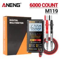 ZZOOI ANENG M119 Portable Digital Multímetro Tester 6000 Counts Mmultimetro Digital Multitester Auto Switching Machine Multimeter Tool