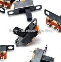 100PCS/LOT SS12F15VG6 KNOB / lever-type toggle switch (3 pin 2 files) handle high 6MM Electrical Circuitry  Parts