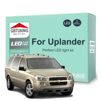 14ชิ้น LED ภายในหลอดไฟชุดสำหรับเชฟโรเลต Chevy Uplander 2005 2006 2007 2008 2009รถโดมแผนที่ลำต้นยานพาหนะโคมไฟ C An BUS