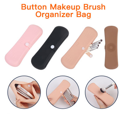 Skin Cleansing Beauty Tools Beauty Routine Personal Care Silicone Makeup Brush Set Get Organized Storage Bag Combo