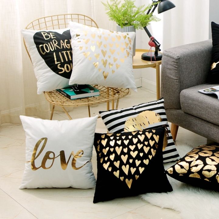hot-dt-bronzing-cushion-cover-gold-printed-sofa-car-pillowcase-soft