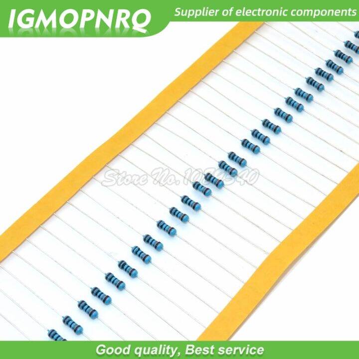 100pcs-metal-film-resistor-five-color-ring-weaving-1-4w-0-25w-1-3r-3-ohm-3ohm