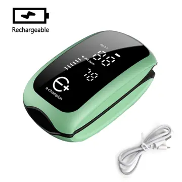 Finger Tip Pulse Oximeter Rechargeable SpO2 Heart Rate Blood Oxygen OLED  Monitor