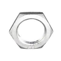 1/4 quot; 3/8 quot; 1/2 quot; 3/4 quot; 1 quot; 1 1/4 quot; 1 1/2 quot; BSP Female Thread 316 Stainless Steel Hex Lock Nut Pipe Fitting Connector Adapter Coupler