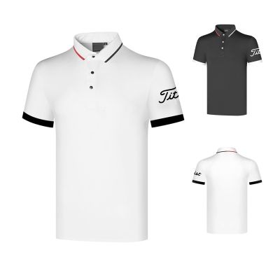 Golf short-sleeved t-shirt mens thin section summer new casual sports mens top GOLF clothing quick-drying and comfortable Titleist Honma FootJoy DESCENNTE Malbon PING1 SOUTHCAPE✒◑