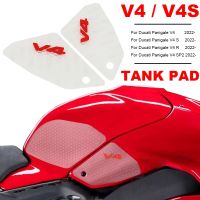 For Ducati Panigale V4 Panigale V4R V4S / SP2 2022 Tank Grip Side Decals Motorcycle Anti Slip Tank Pad Stickers V4 S R SP2