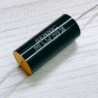 Capacitor ค่า 3.3uF/250V. หางหนู สีดำ ยี่ห้อ BENNIC ของแท้