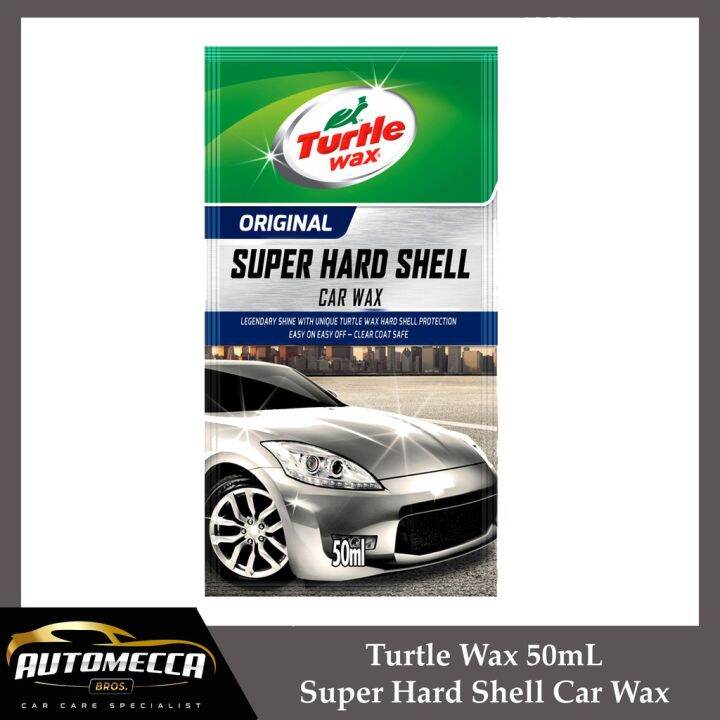 Turtle Wax Super Hard Shell Car Wax 50mL Sachet Lazada PH