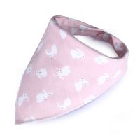 、‘】【= New Cute Baby Bibs Cartoon Printing Cotton Newborn Infant Girls And Boys Toddler Triangle Scarf Bandana