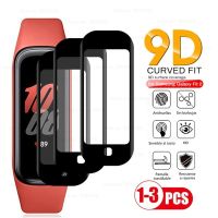 1-3PCS 9D Curved Soft Protective Glass for Samsung Galaxy Fit2 Fit 2 Full Screen Protector Film Cover Smartwristband Accessories Cables