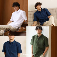 Curve &amp; Pullover Oxford Plain Shirt HOB STUDIOS (1,3/55-09)