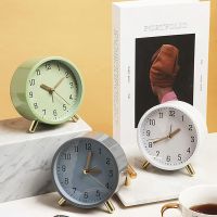 Alarm Clock European Fashion Electronic Table Clock Living Room Bedroom Student Mute Quartz Clock