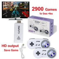 Retro Handheld Game Console SF900 Game Stick Mini Video Game Consoles Wireless Gamepad Built In 2900 Games For Snes Nes