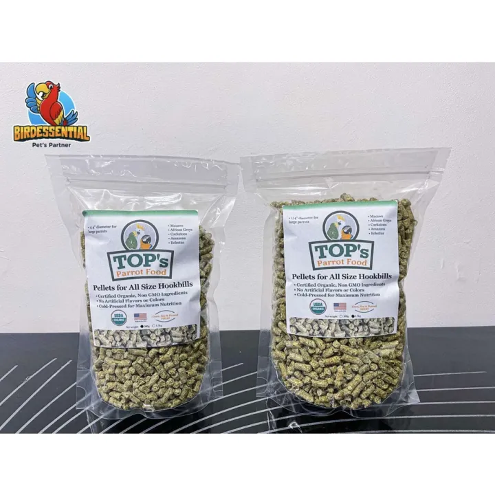 TOPs Parrot Pellets for All Size Hookbills repack | Lazada PH