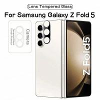 กระจกเลนส์กล้องถ่ายรูปสำหรับ Samsung Galaxy Z พับได้กล้องหลัง5 ZFold5กันรอยกันรอยขีดข่วน Fold5 ZFold 5ฟิล์มเลนส์