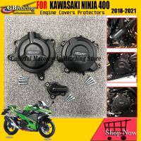 ฝาครอบป้องกันเครื่องยนต์มอเตอร์ไซค์สำหรับการแข่ง GB สำหรับ KAWASAKI Ninja400 Ninja 400 2018 2019 2021 2020