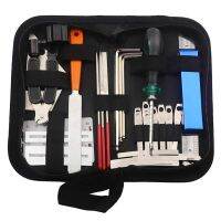 【cw】 Guitar Tool Kit Repairing Maintenance Tools String Organizer String Action Ruler Gauge Measuring Tool Hex Wrench Set