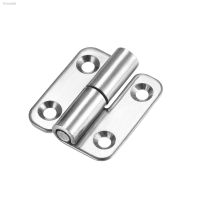 ✲❁☋ Uxcell Lift Off Hinge Right Handedness Mini Stainless Steel Hinge Detachable Slip Joint Small Flag Hinges 37mm Long