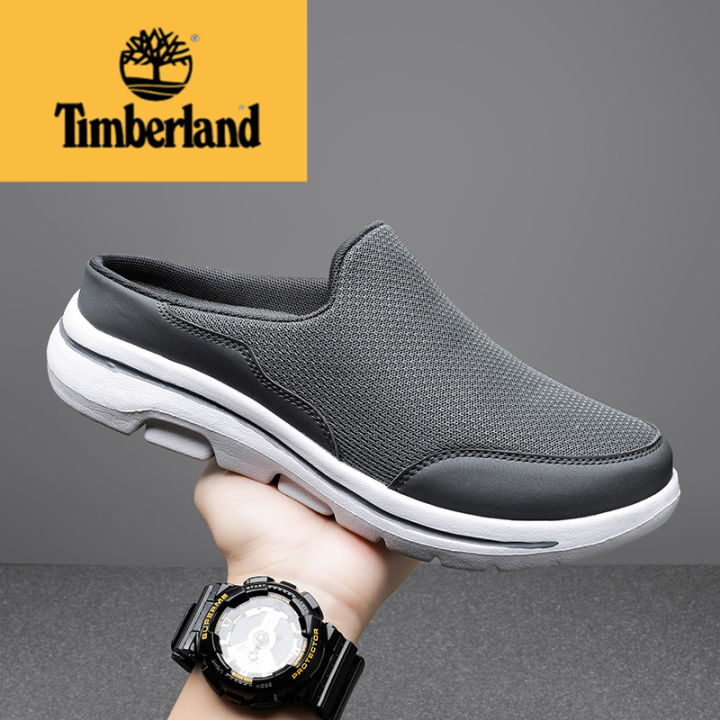 timberland-รองเท้าแตะแฟชั่นครึ่งเพนนี-ผู้ชายloafersสบายรองเท้าเปิดส้นรองเท้ากีฬาผู้ชายรองเท้าน้ำหนักเบารองเท้าผ้าใบผู้ชายรองเท้าผ้าใบระบายอากาศผู้ชาย-รองเท้าผู้ชายรองเท้าแตะขนาดใหญ่สำหรับผู้ชาย-45-46-