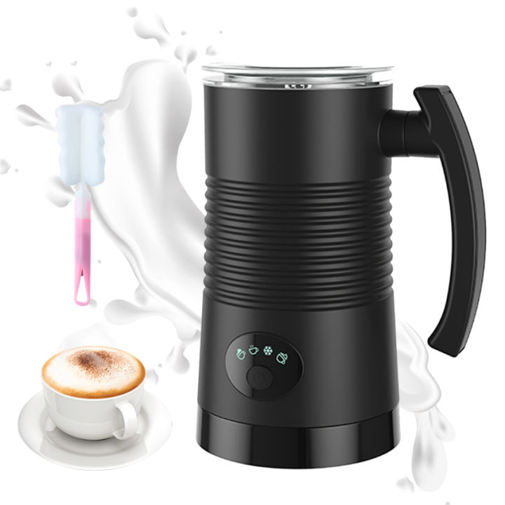 Milk Frother Electric - 4 In 1 Automatic Milk Frothers 350ml Large ...