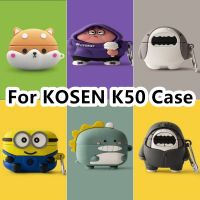 READY STOCK!  For KOSEN K50 Case Super Cool Cartoon for KOSEN K50 Casing Soft Earphone Case Cover